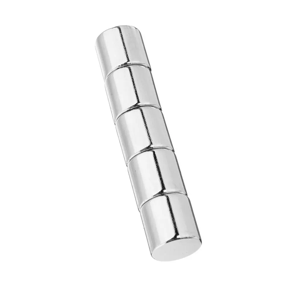 Effetool 10pcs 12mmx12mm Round Neodymium Magnets - Rare Earth Cylinder Magnets - Image 3