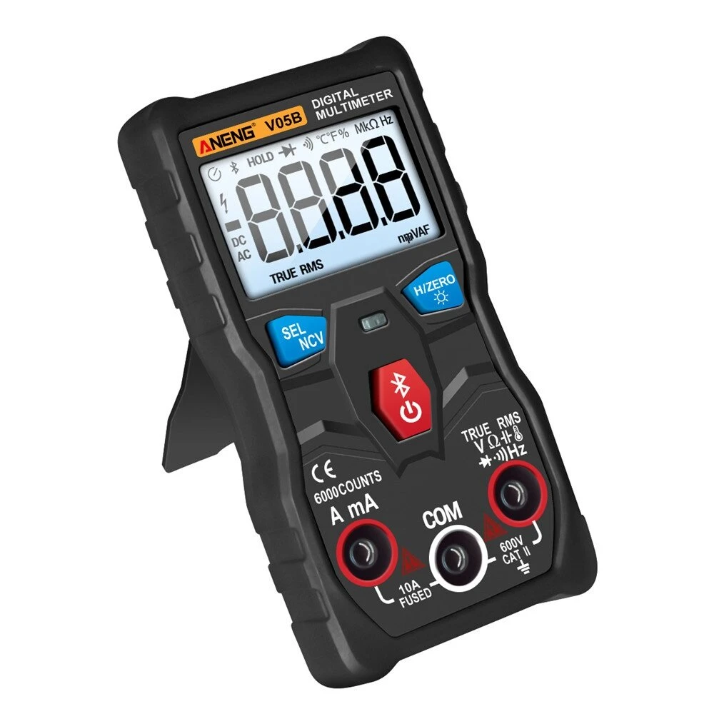 ANENG V05B Digital Multimeter - True RMS Bluetooth 6000 Counts | AC/DC Voltage Tester - Image 5