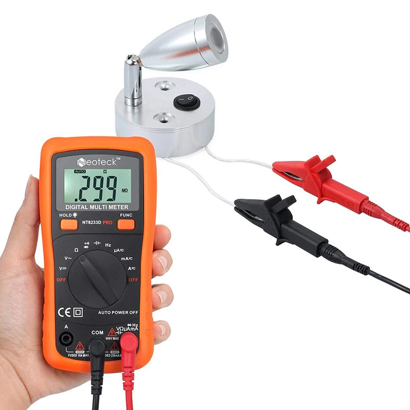 Universal Digital Multimeter Test Leads - High Conductivity Copper Core - Image 3