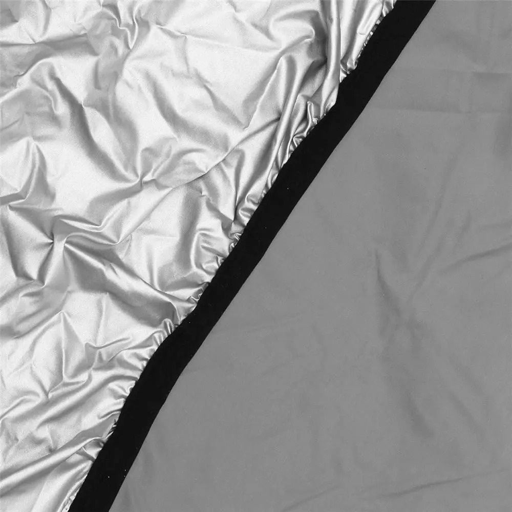 Square Hot Tub Spa Cover - Waterproof Oxford Fabric - Silver Weather Guard - Image 5