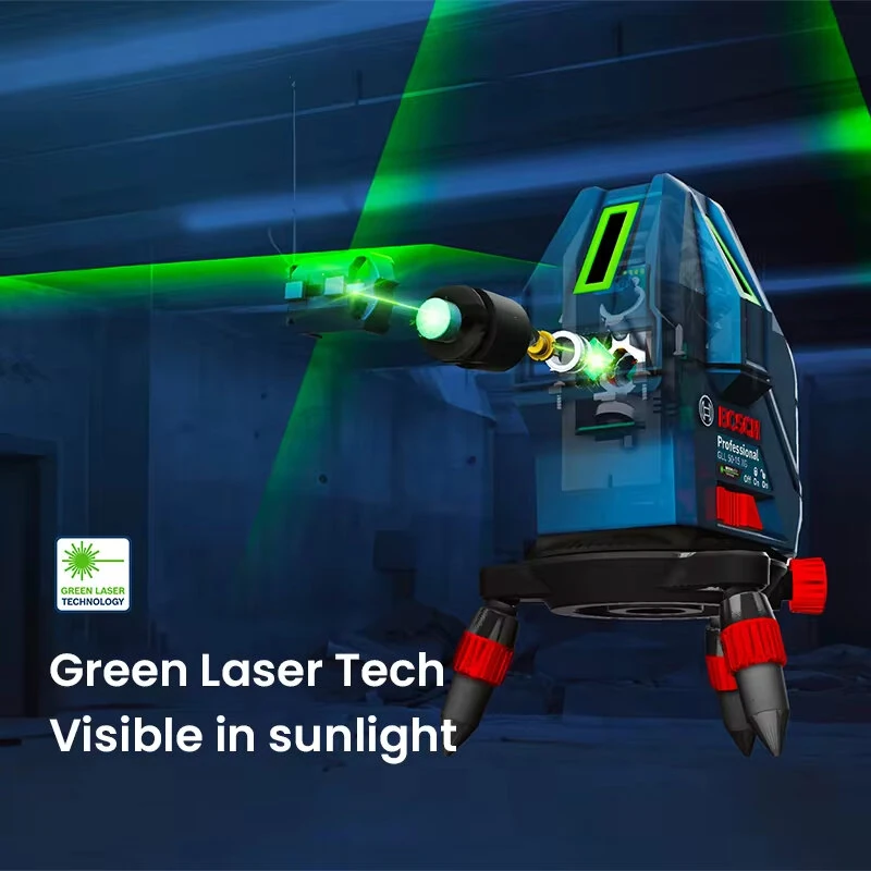 GLL50-15XG Green Beam Laser Level - 5 Lines 3D Self-Leveling | Professional - Image 3