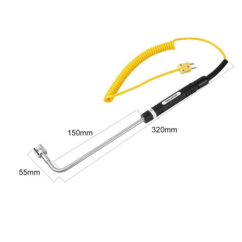 TASI TA8533A K-type Surface Thermocouple | 50-500°C Range | For Any K-type Thermometer - Image 4