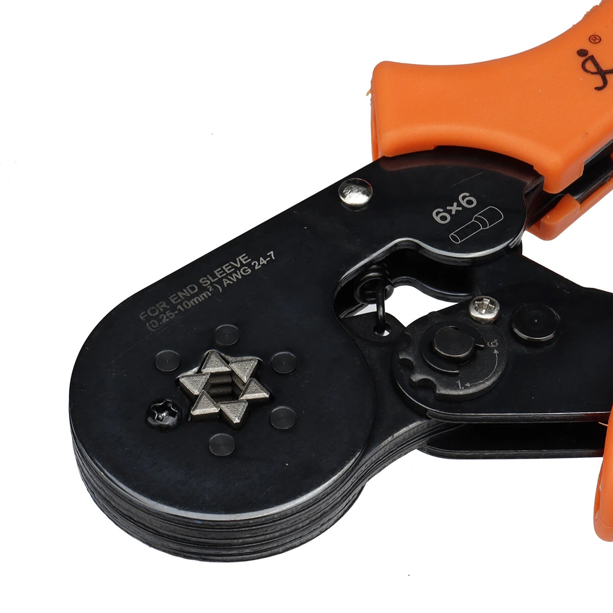 PARON JX-1687S Ratchet Crimping Pliers - 6 Side Terminal Labor-Saving Tool - Image 5