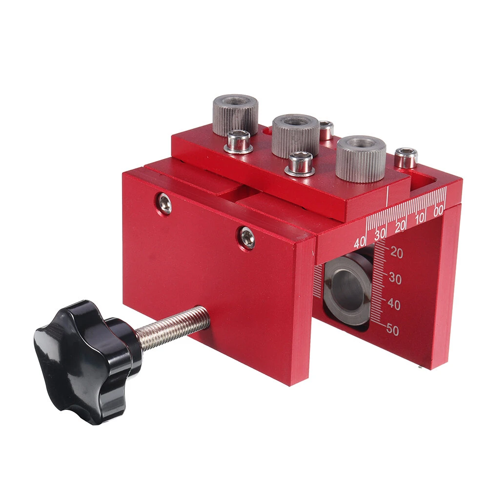 3 in 1 Dowelling Jig with Positioning Clip | Adjustable Wood Drilling Guide & Locator - Image 5