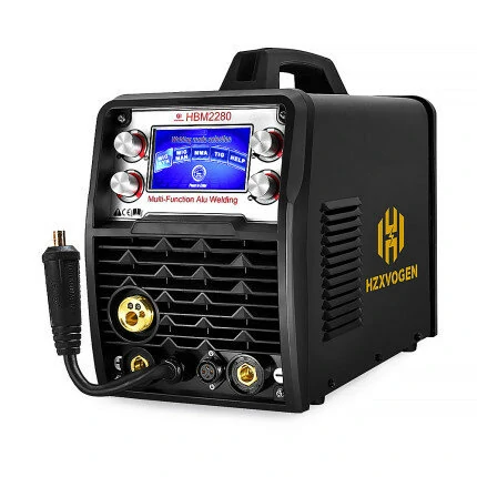 HZXVOGEN HBM2280 Welding Machine - 220V LCD Pulse Multi-Function for Aluminum - Image 3