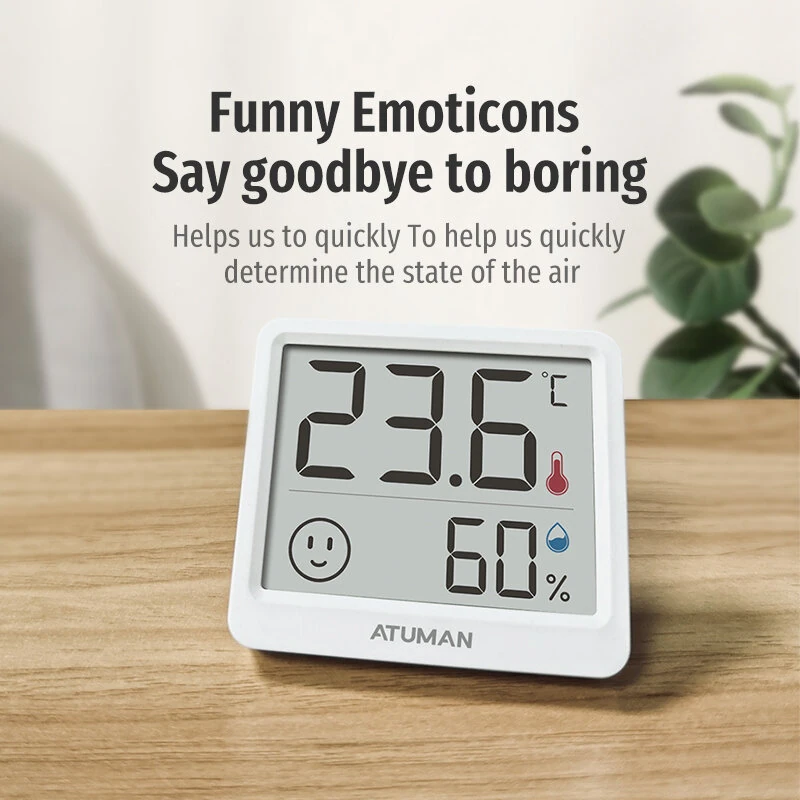 Xiaomi Duka Atuman THmini Hygrometer - 4PCS Digital Temperature Humidity Meter - Image 4