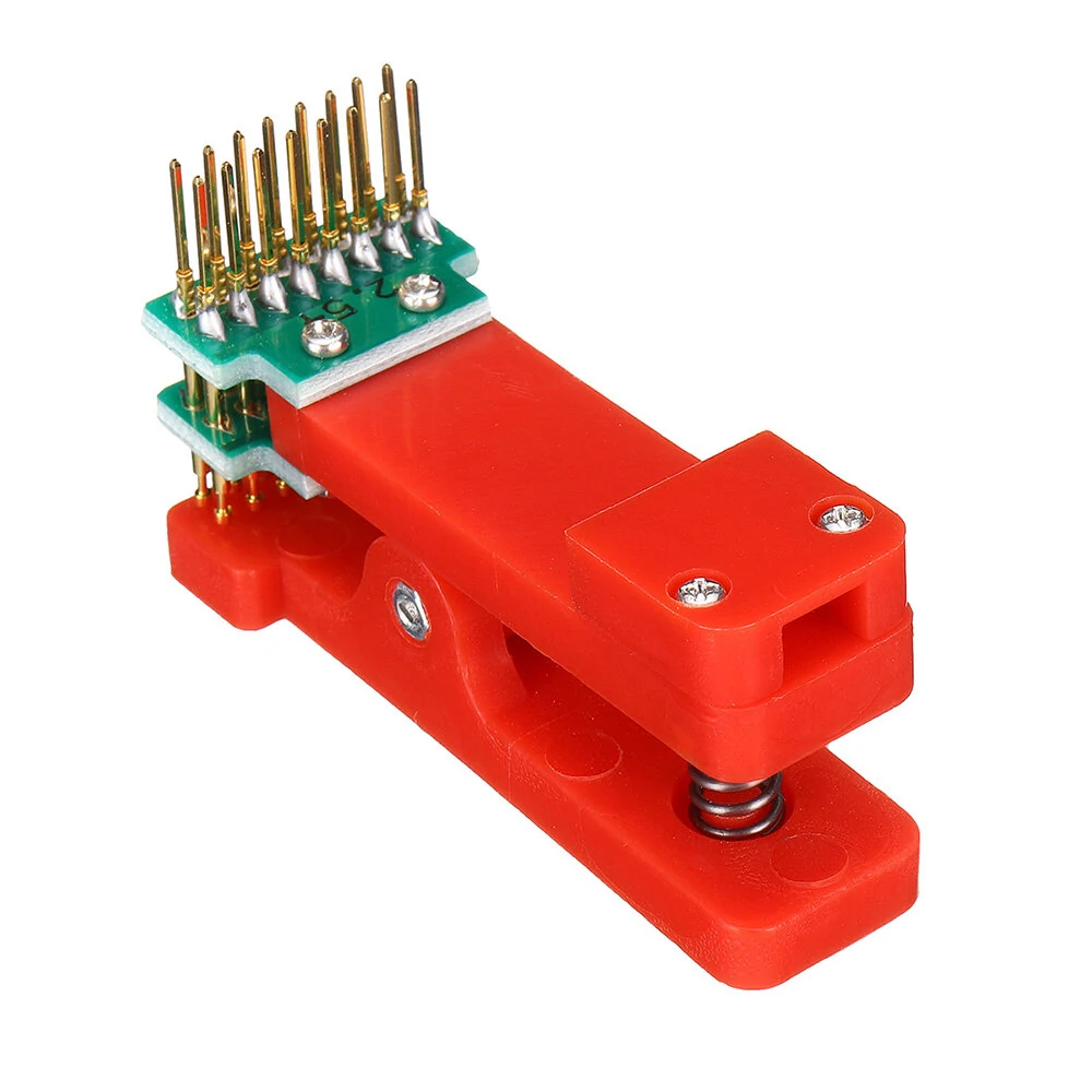 7P/8P Test Rack - Double Row Wireless Probe Jig Fixture | PCB Clip Burning Tester Tool - Image 3