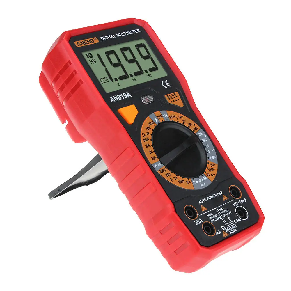 ANENG AN819A Digital Multimeter - AC DC Voltage Tester | Capacitance & Resistance - Image 3