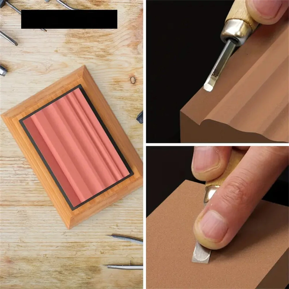 Wood Carving Sharpening Stone Kit - 400/1000 Grit Whetstone for Blades & Chisels - Image 4