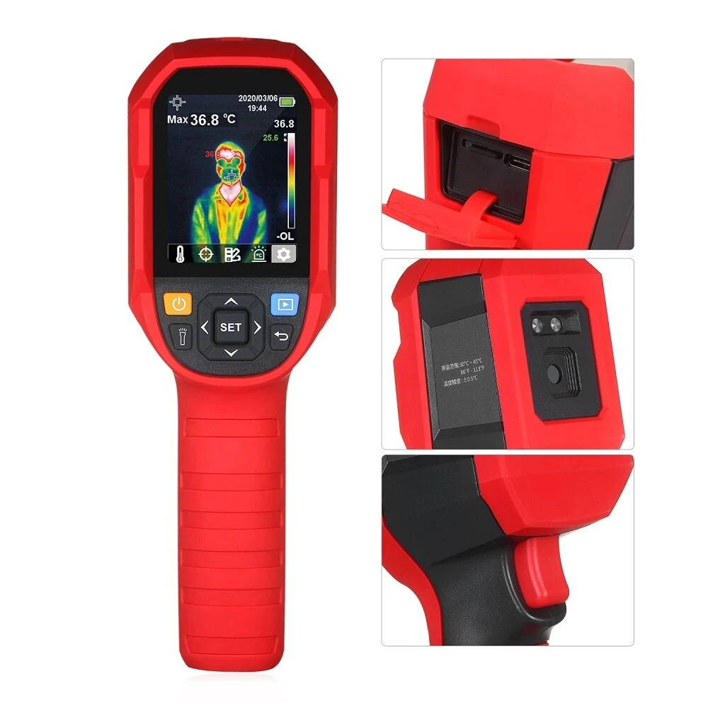 UNI-T Professional Thermal Imager | 80x60 IR Resolution | High Temp Alarm - Image 2