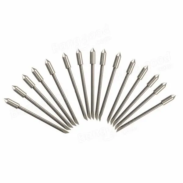 Graphtec CB09 Blade Holder - 45 Degree Vinyl Cutter Blades - 15pc Set - Image 4