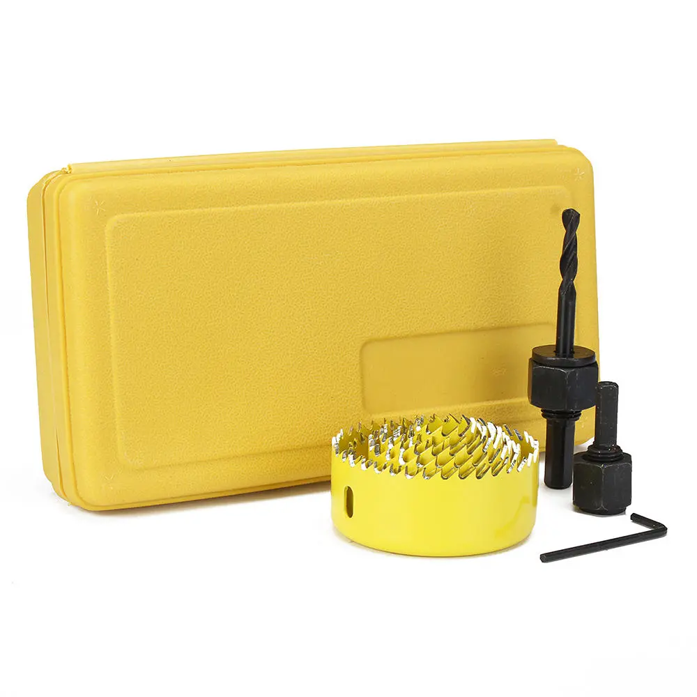 11-16Pcs Alloy Hole Saw Cutter Set | 19-127mm for Wood, PVC & Gypsum Board - Image 4