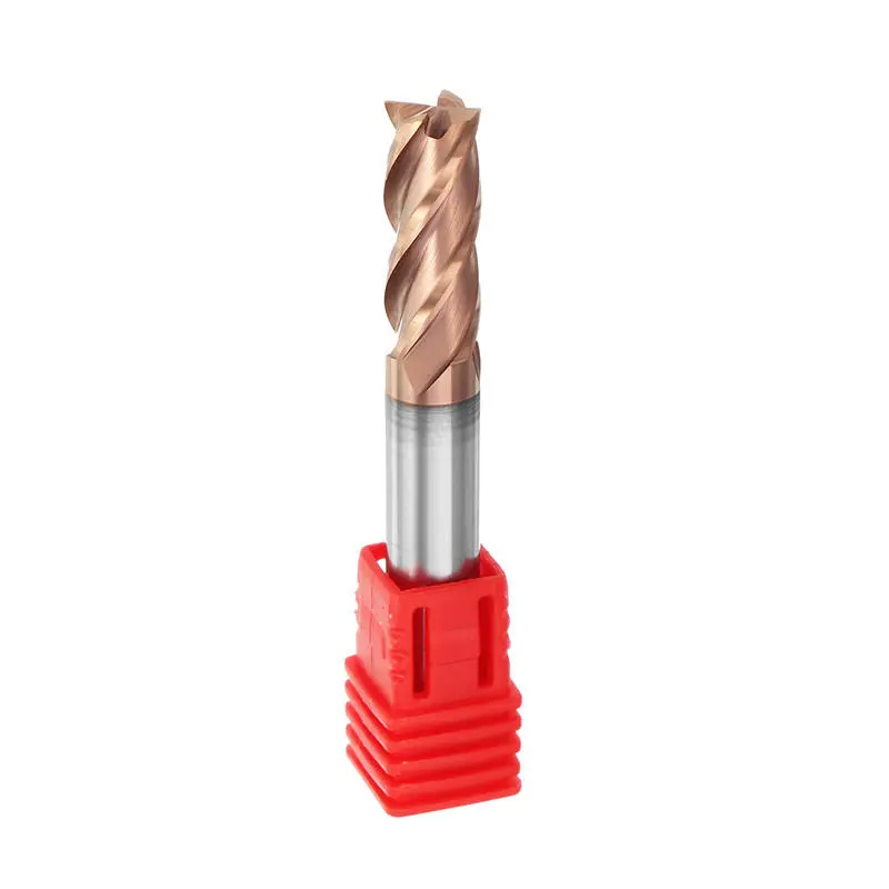 Drillpro 4 Flute Carbide End Mill Cutter 1-8mm | AlTiN Coating CNC Tool - Image 5