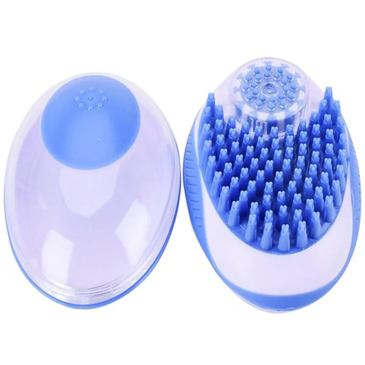 Dog Bath Brush - Silicone Pet Shampoo & Massage Comb | Hair Removal Tool for Dogs & Cats - Image 3