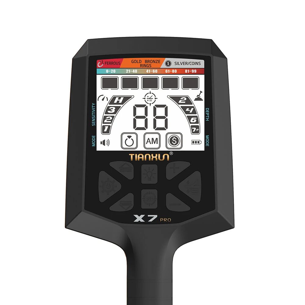 TIANXUN X7 Pro Metal Detector - High Sensitivity Gold & Treasure Hunter - 2.5m Depth - Image 5