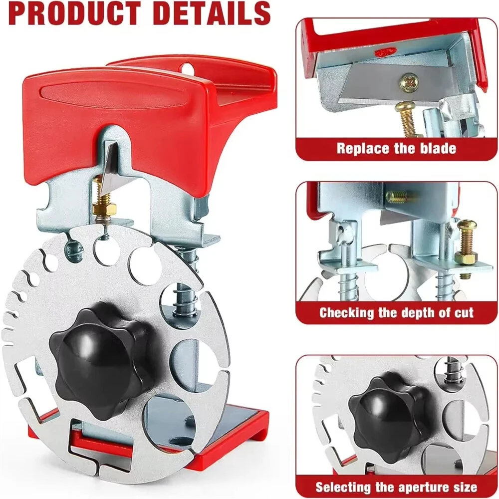 Universal Handheld Quick Wire Stripper Machine | Cable Cutter Pliers Tool with 10 Blades - Image 5
