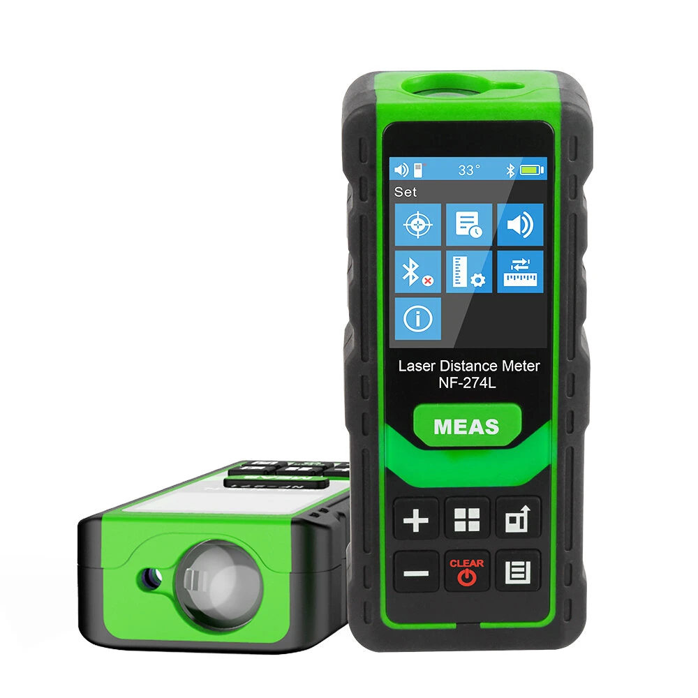 NOYAFA NF-274L Laser Distance Meter - Green Laser Rangefinder | Digital Measuring Tool - Image 2