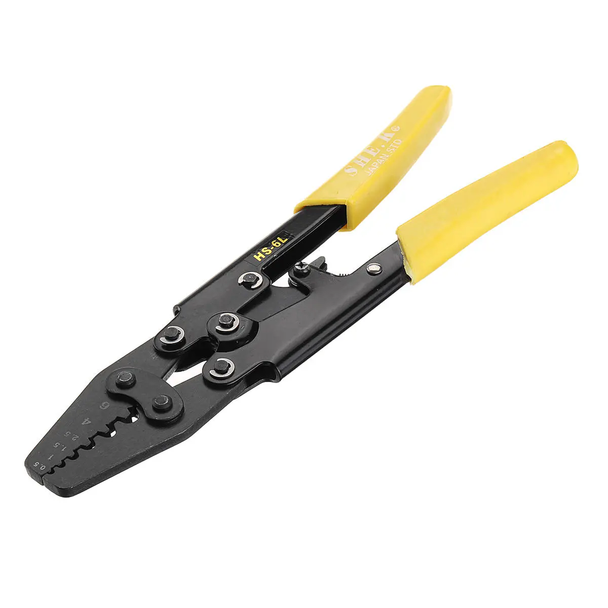 Knipex 0.5-25mm² Ratchet Crimper | Cable Cutter & Terminal Crimping Plier - Image 4