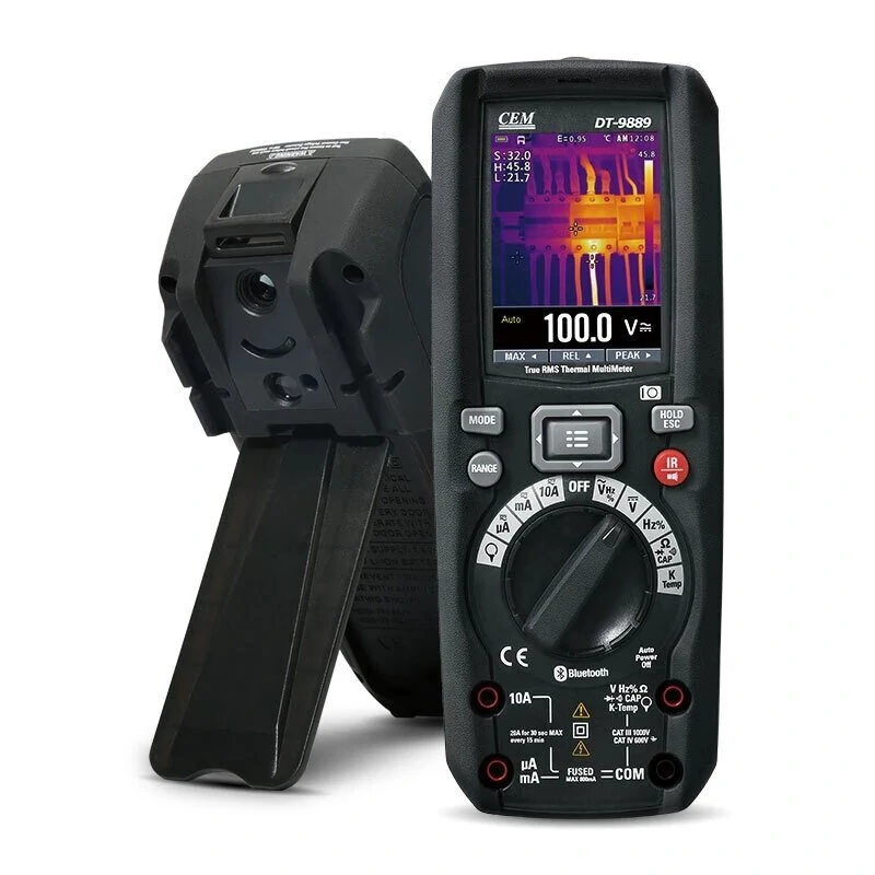CEM DT-9889 2-in-1 Multimeter & Thermal Imager | True RMS | Bluetooth - Image 4