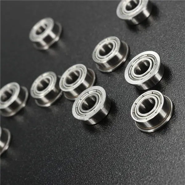 MF105ZZ Flanged Ball Bearings - 5x10x4mm Double Shielded - 10 Pack - Image 5