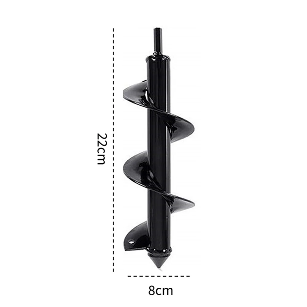 Earth Auger Hole Digger - 8cm Diameter Petrol Post Hole Borer - 4 Size Option Garden Tool - Image 4