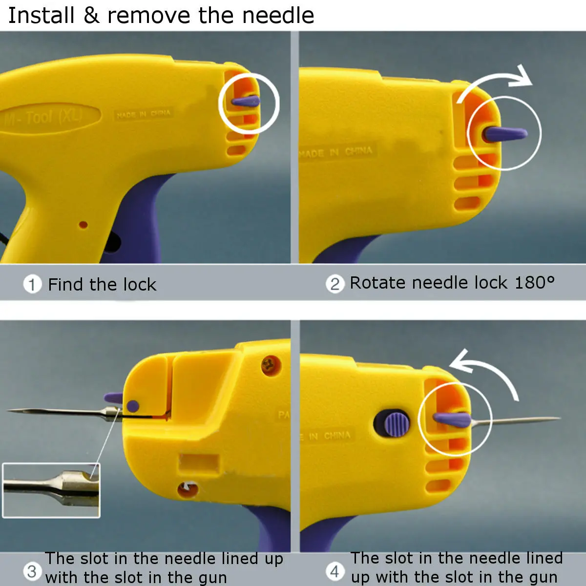 Garment Tagging Gun with 1000 Barbs & 5 Needles | Price Label Machine for Clothes - Image 5