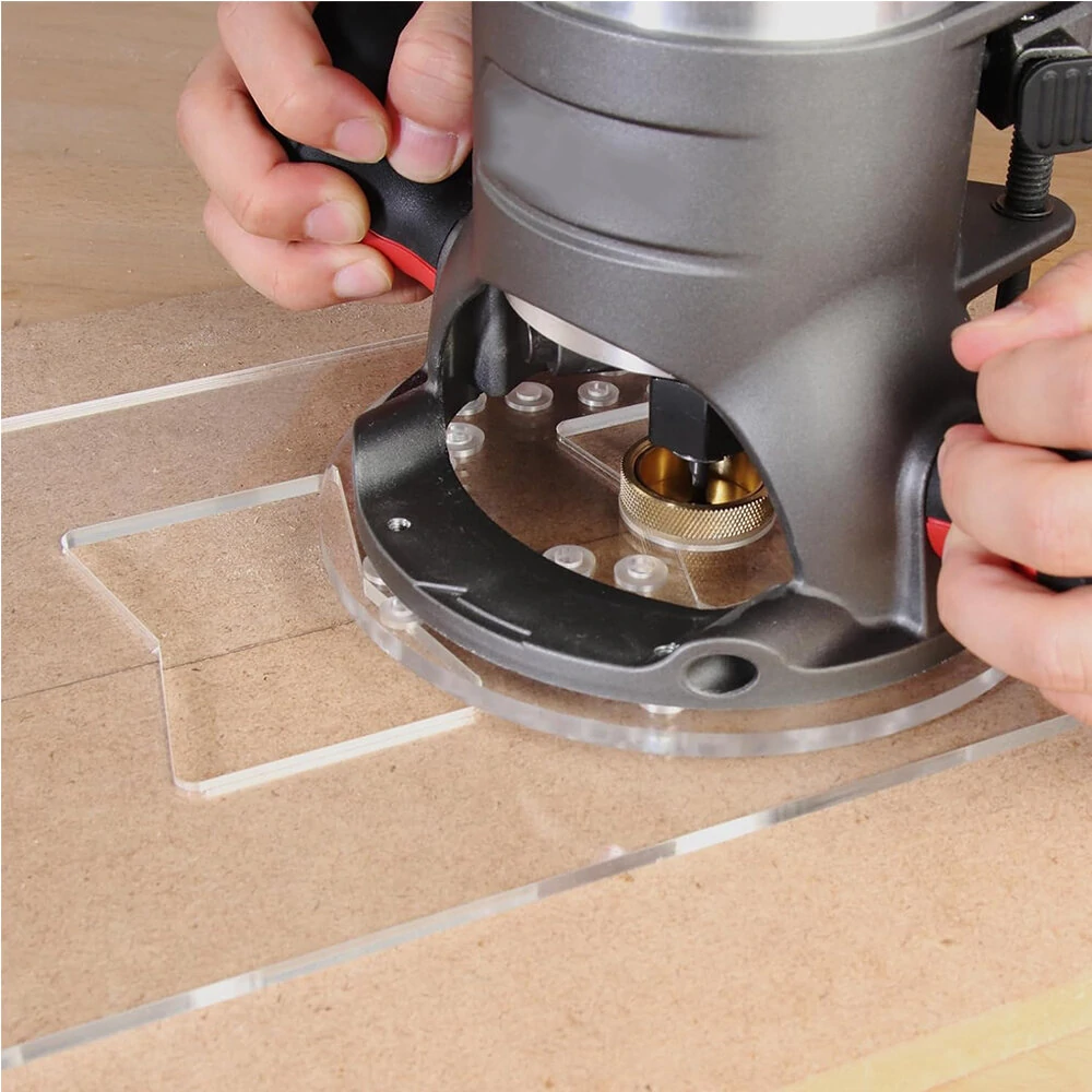 Porter Cable Router Template Bushing Guide Set - 11 PCS Brass - Precise & Durable - Image 3