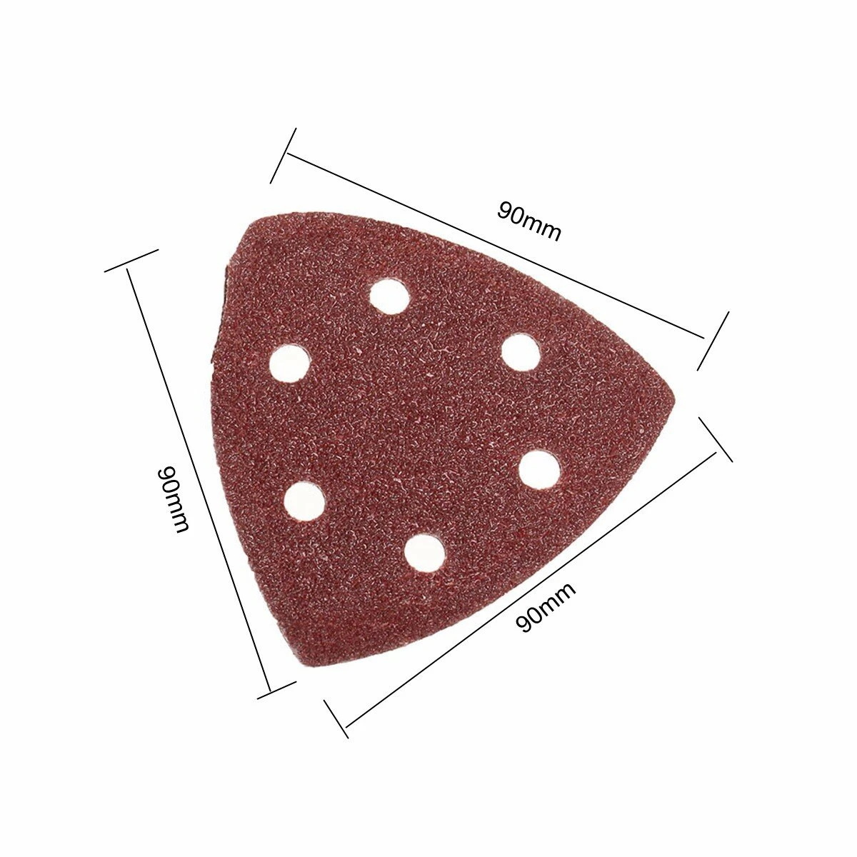 3M 100pcs Triangle Sanding Sheets | 60-240 Grit Assortment for Mouse Sander - Image 4