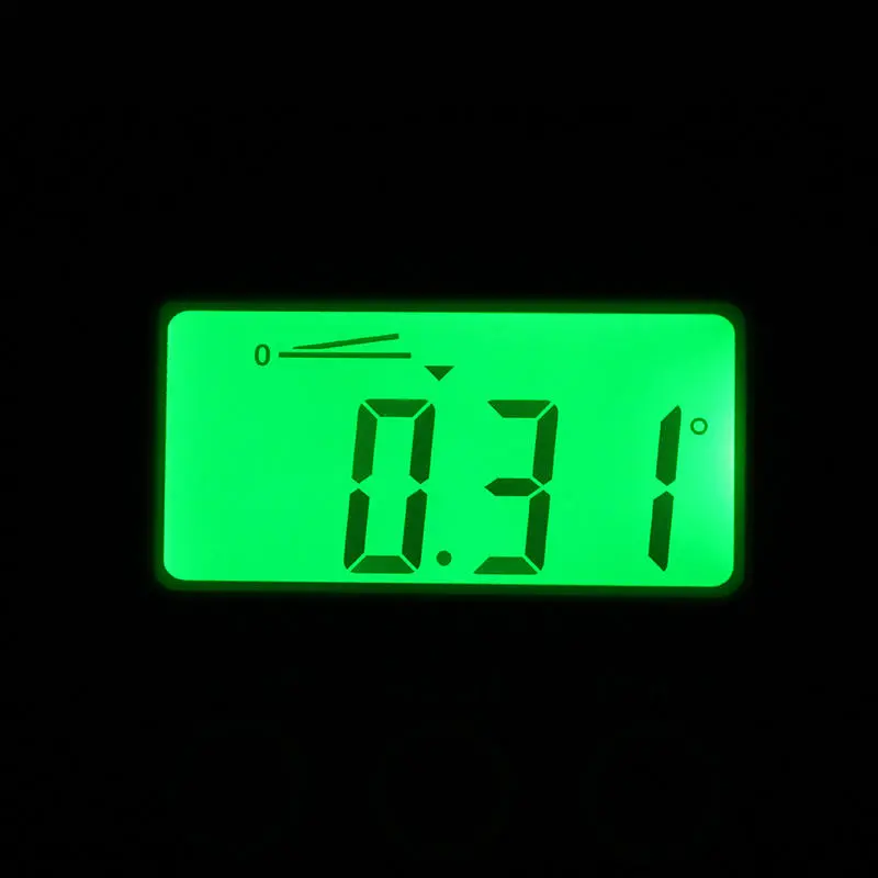 4 x 90 Degree Digital Bevel Box Gauge - Waterproof Angle Finder Protractor with Green LCD Backlight - Image 3