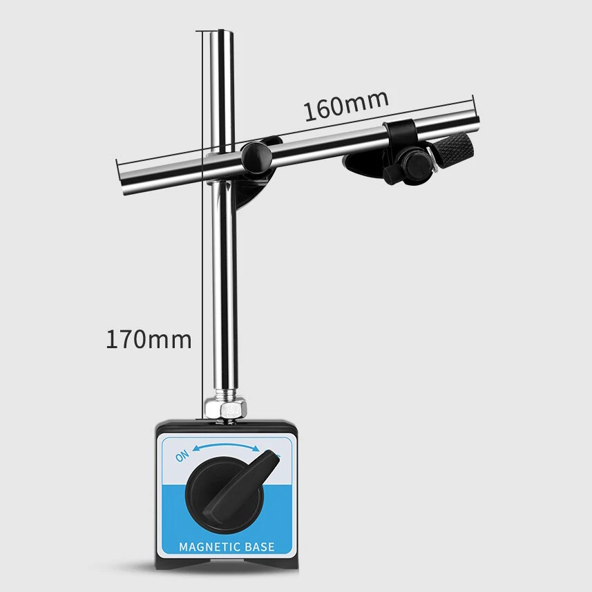 CZ-6A/6B Magnetic Base Stand - 360° Rotatable Shaft with Large Dial Indicator - Image 2