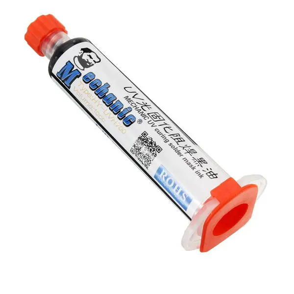 Mechanic Black UV Solder Mask 10cc | PCB & BGA Circuit Board Protect - Flux Paste - Image 4