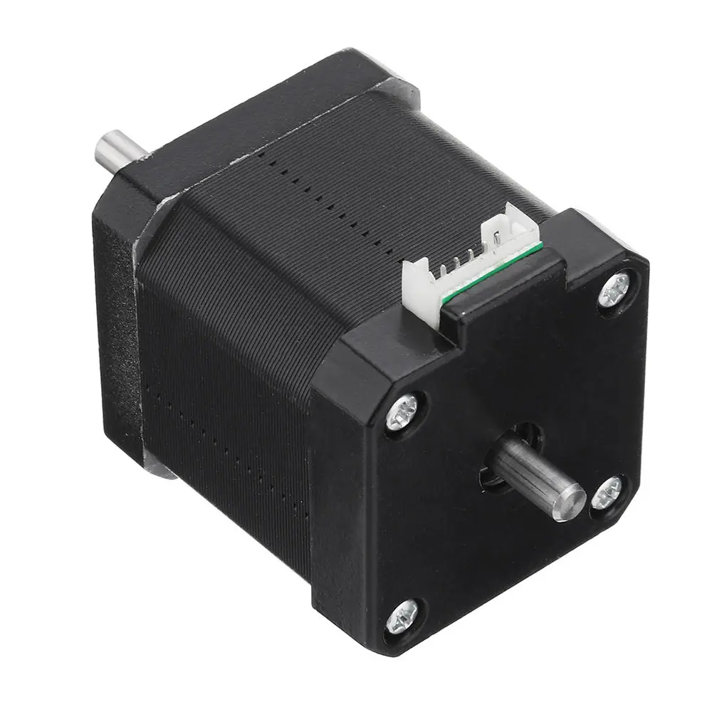HANPOSE Nema 17 Stepper Motor 48mm Double Shaft | 1.8A 52N.cm | 3D Printer CNC Laser - Image 4