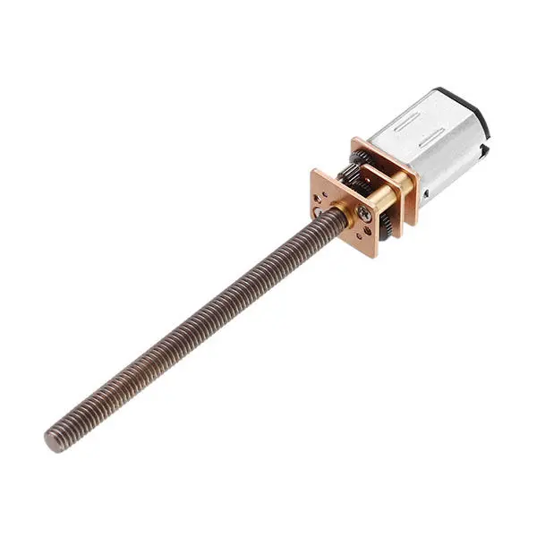 Chihai DC 12V 500RPM Gear Motor - Electric Motor with M4 Thread Shaft - Image 5