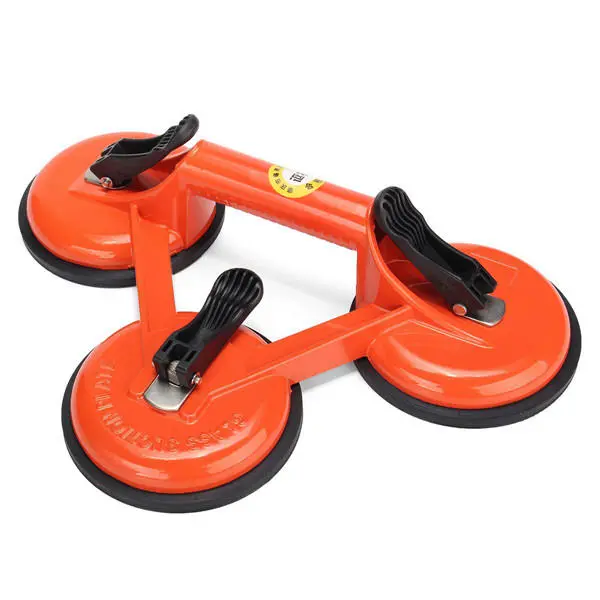 Heavy Duty 3 Suction Cup Glass Lifter - 145kg Capacity Carrier Tool - Image 2