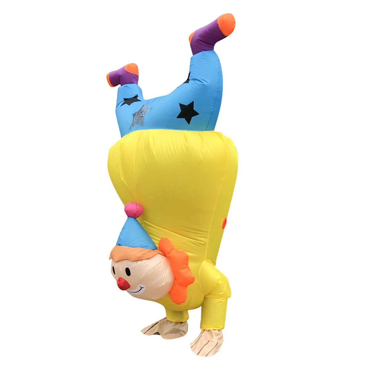 Handstand Clown Inflatable Doll - Adult Halloween & Easter Party Prop - Image 3