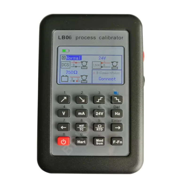 LB06 MODBUS HART Communicator | Process Calibrator for RTU, PT100, TC, 4-20mA, 0-10V - Image 5