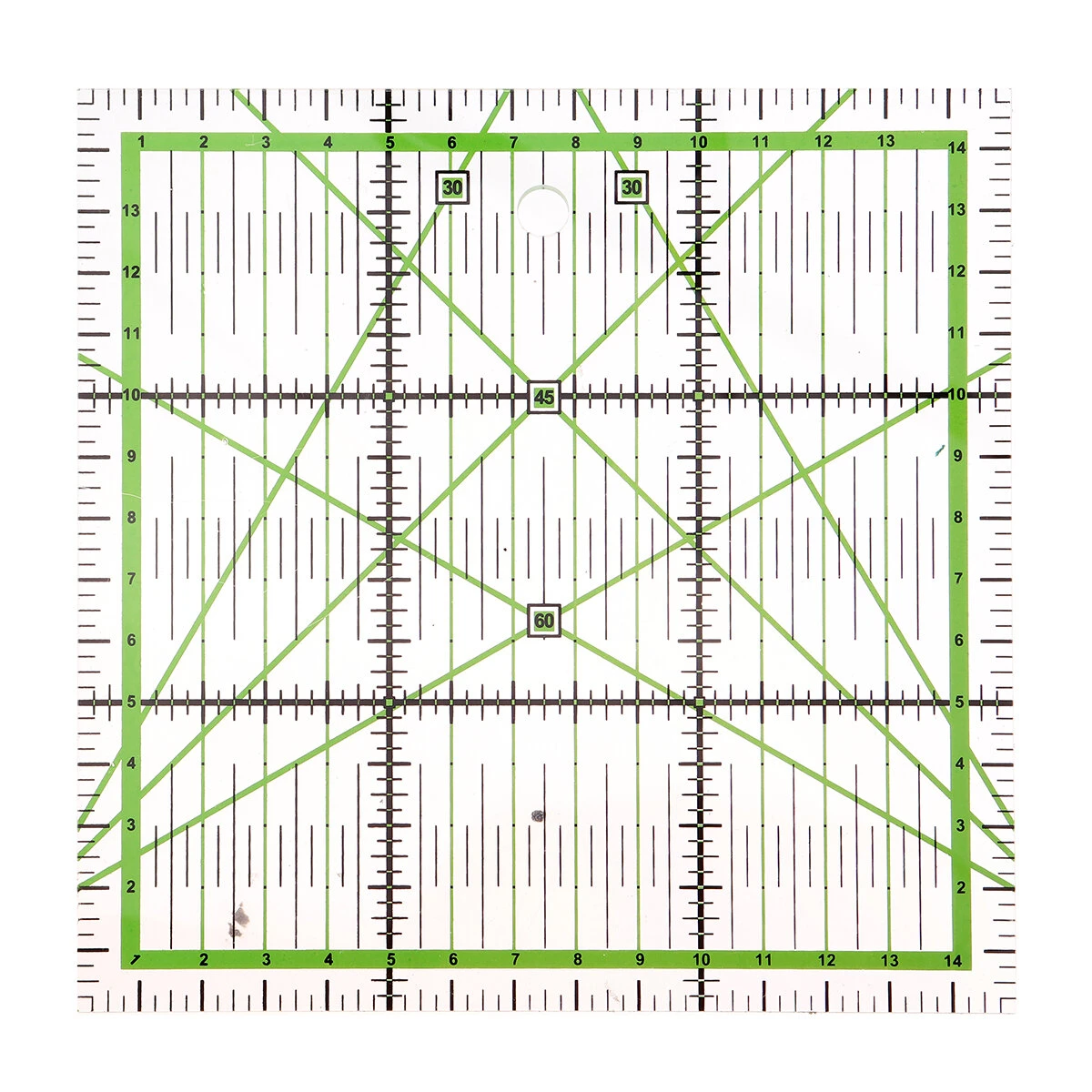 Acrylic Patchwork Sewing Ruler - 15x15cm Fabric Measuring Tool for Tailor & DIY - Image 5