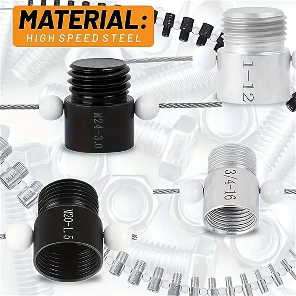 Nut & Bolt Thread Checker - 26 Gauges Inch & Metric - Stainless Steel - Image 2