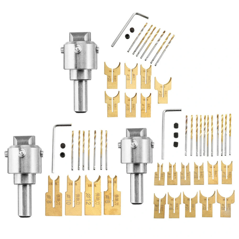 Wooden Bead Maker Drill Bit Set - 13/16/24 Pcs Milling Cutter Kit - Image 2