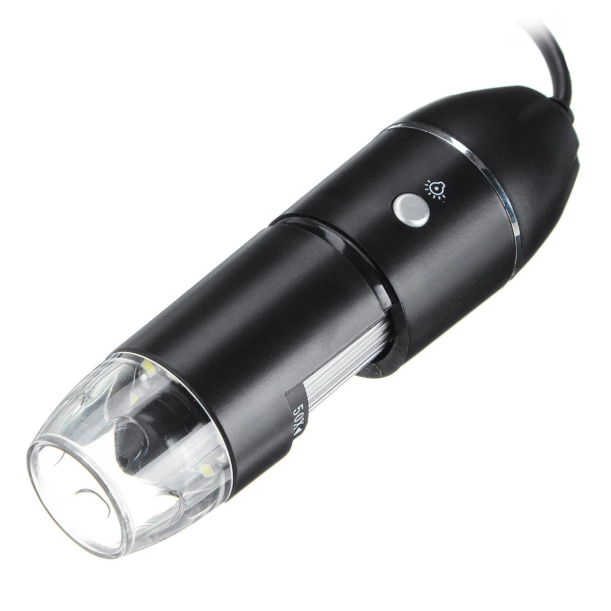 USB-C Digital Microscope 1000X - 3-in-1 Magnifier Camera with 8 LED Stand for Android - Image 4