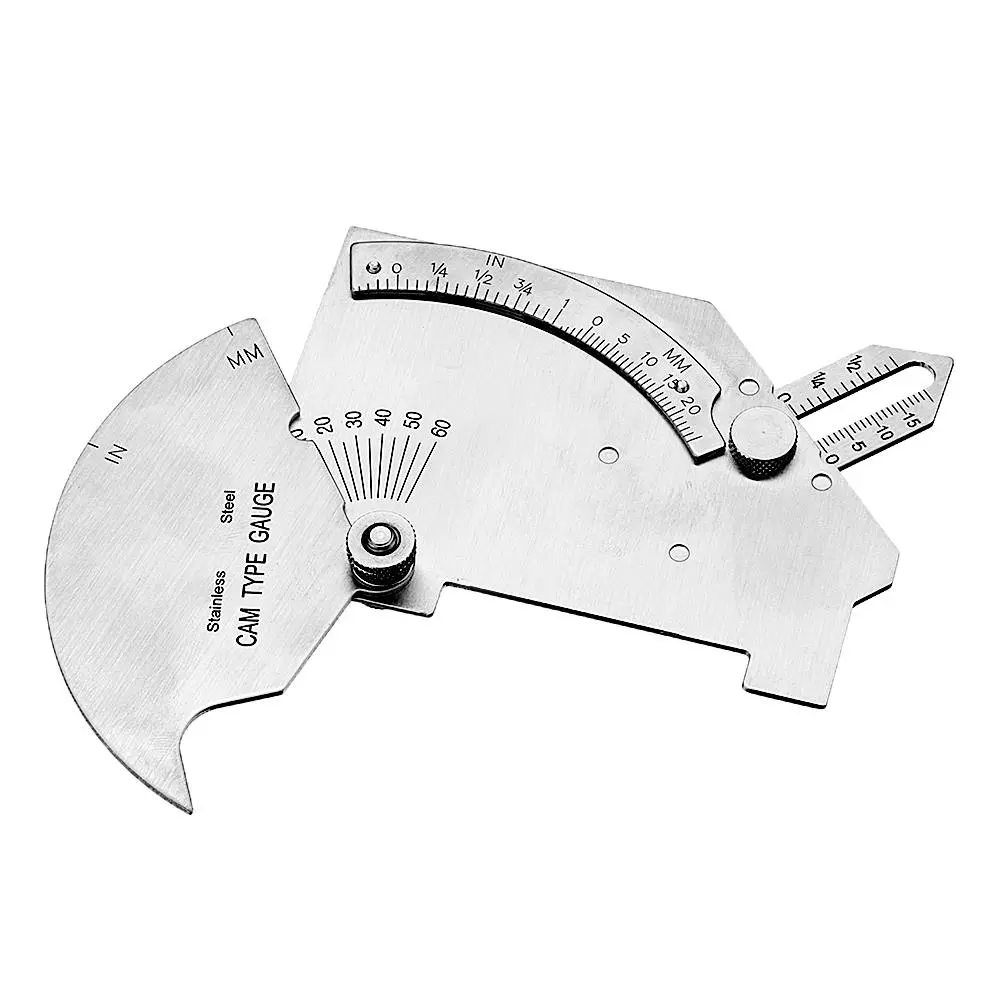 Machifit 50mm Stainless Steel Welding Gauge | Bridge Cam & Ulnar Test Gage - Image 2