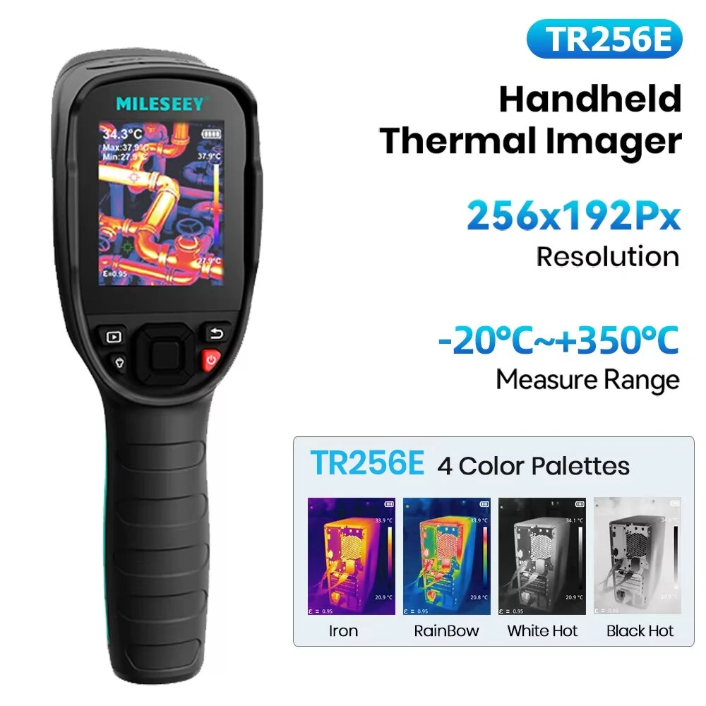 MiLESEEY TR256 Thermal Imaging Camera - 256x192 Pixel 40mK Sensitivity | 2.8 Inch Screen - Image 4