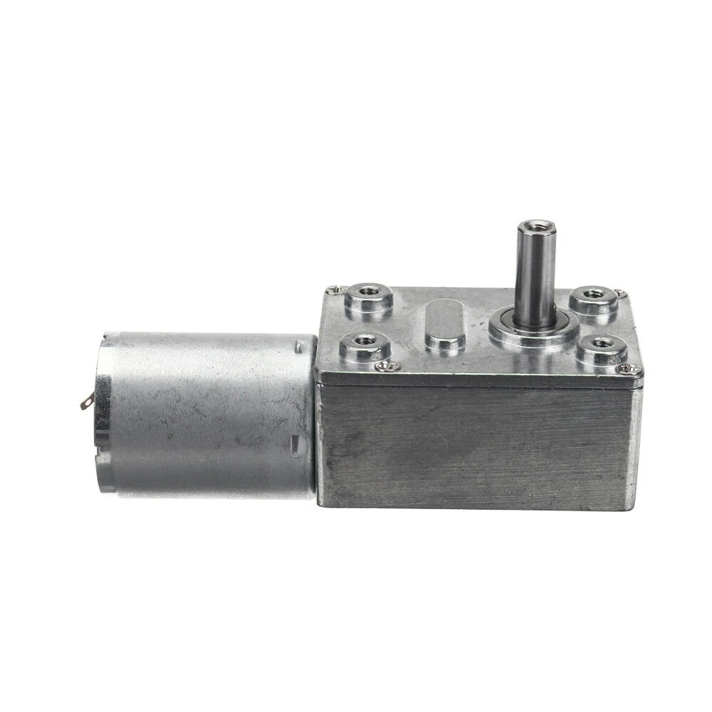 DC 12V High Torque Reversible Worm Geared Motor - Turbo Micro Motor - Image 2