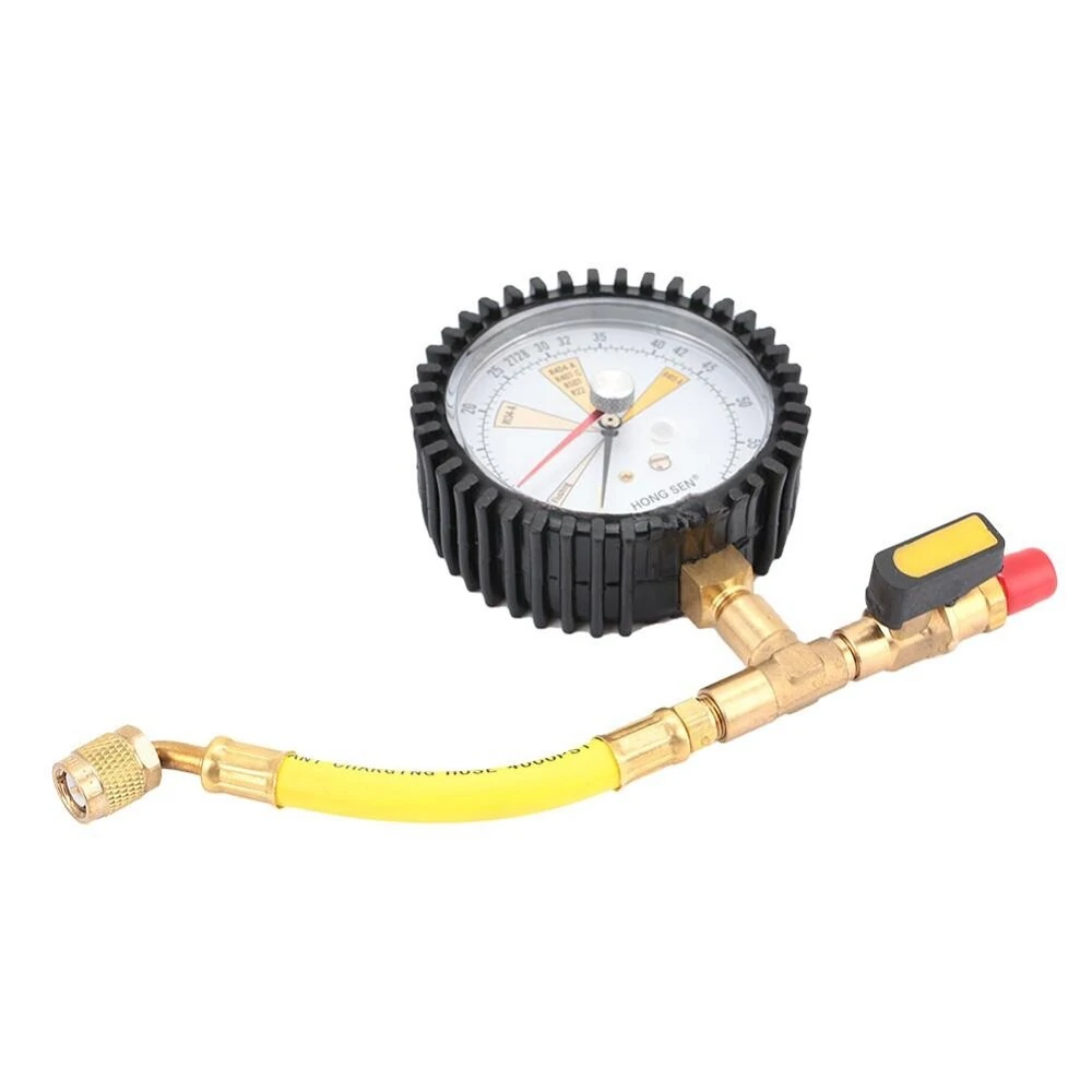 YELLOW JACKET 60bar AC Refrigeration Nitrogen Test Gauge - for R134A R22 R410A - Image 4