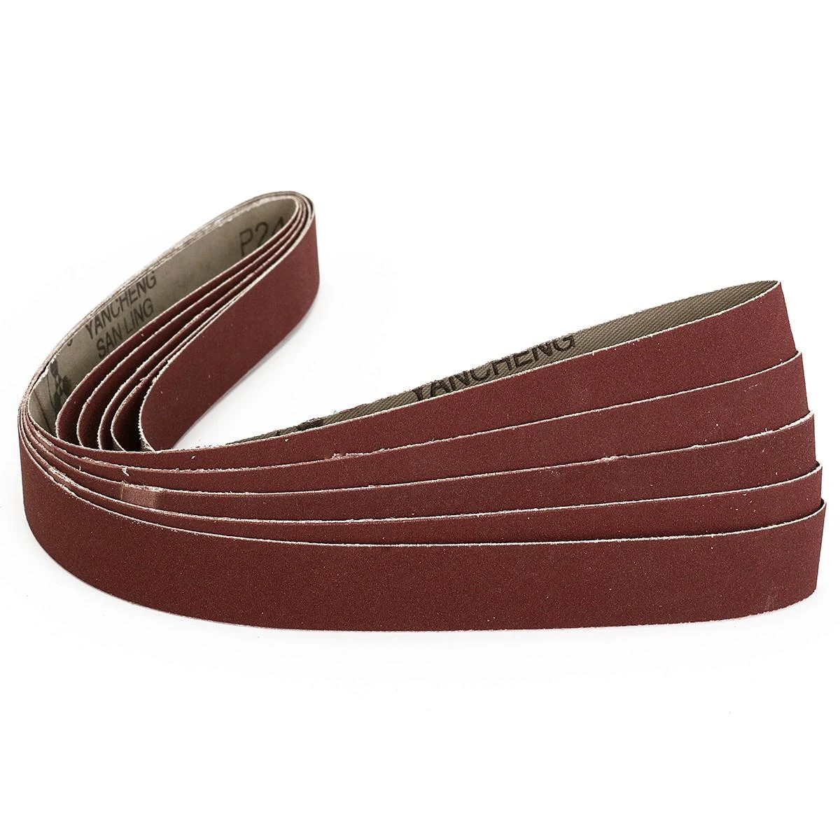 5pcs 25x760mm 240 Grit Sanding Belts | Abrasive Tool for Woodworking - Image 5
