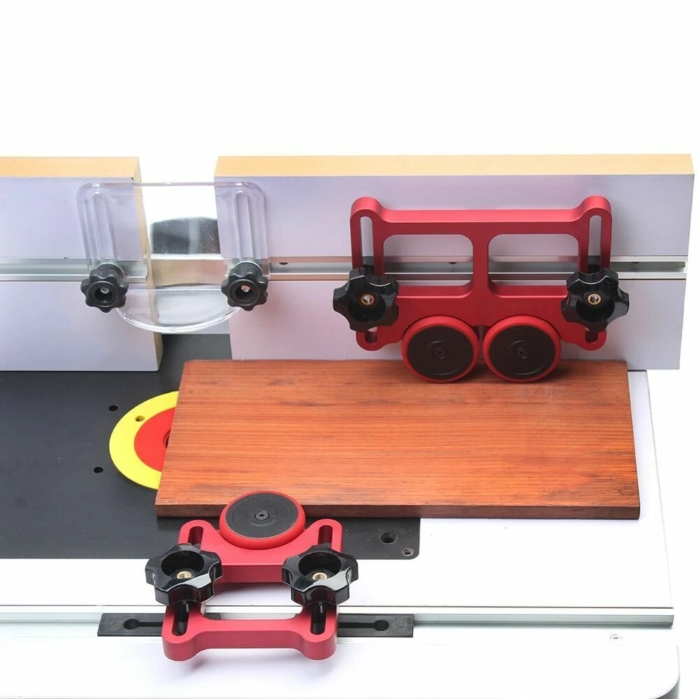 Feather Loc Board Saw Pressing Feeder | Anti-Rebound Aluminum Guider & Bearing Wheel - Image 4