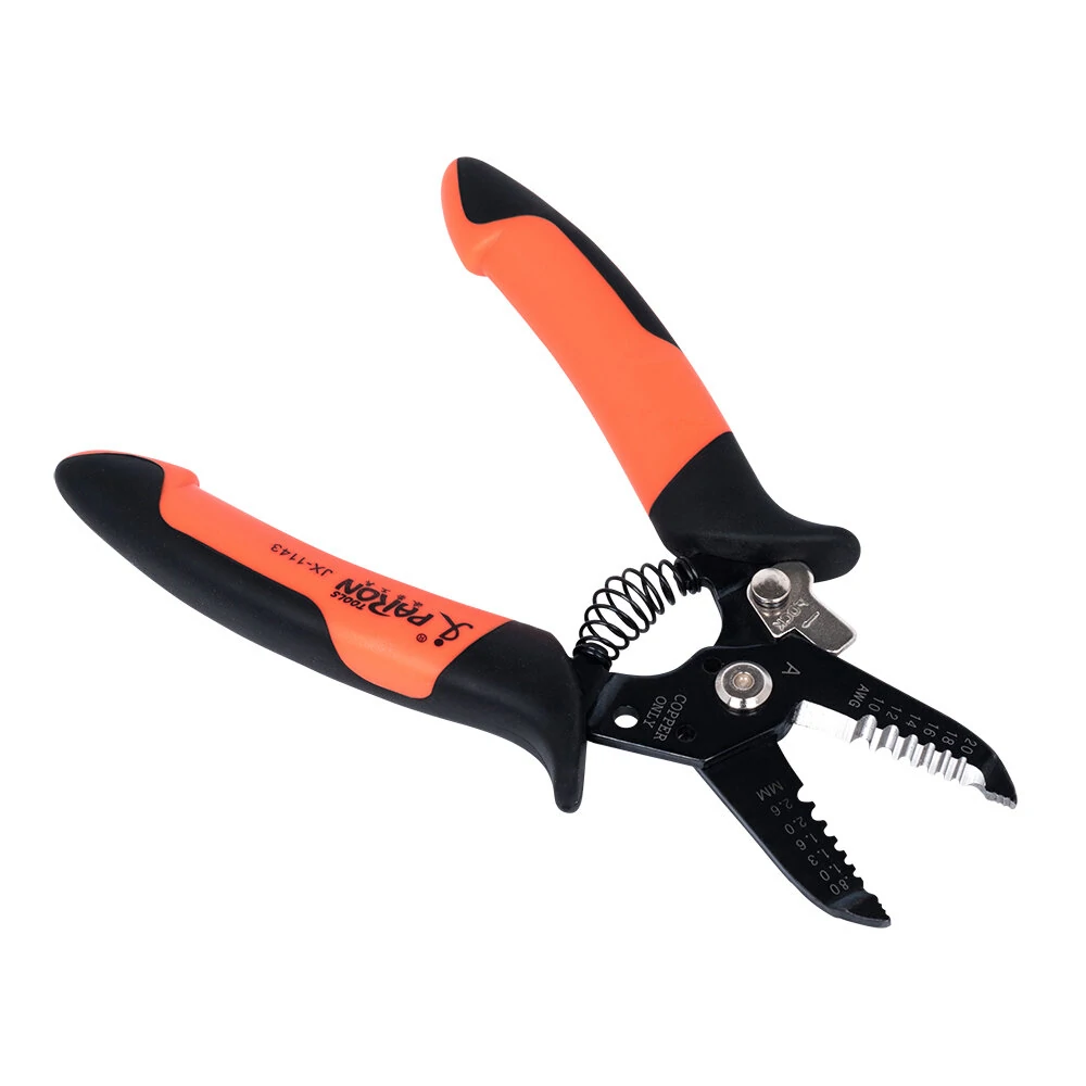 PARON Jx-1143 Wire Strippers | Fine Grinding Scissor Stripping & Crimping Pliers - Image 4