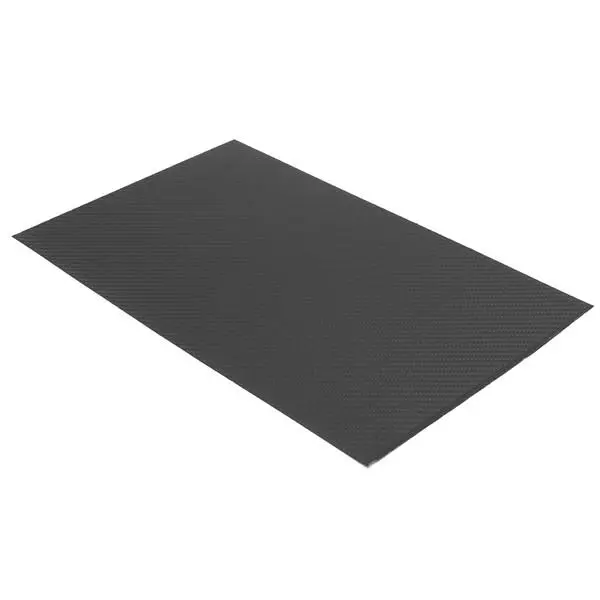 Carbon Fiber Plate 3K Twill - 420x250x0.4mm Black Matte Panel Sheet - Image 2