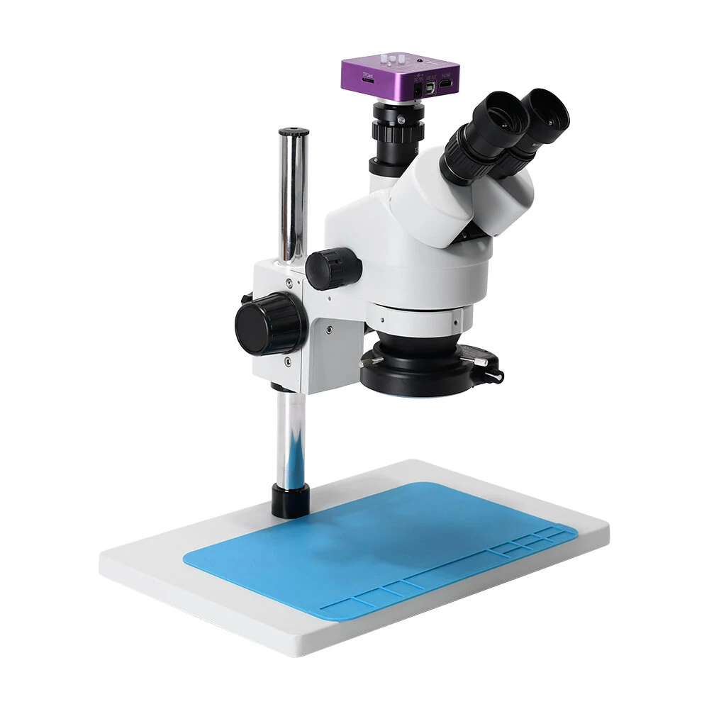 HAYEAR HY-5130 Stereo Microscope | 7X-45X Simul-Focal | 51MP USB HDMI Camera - Image 3