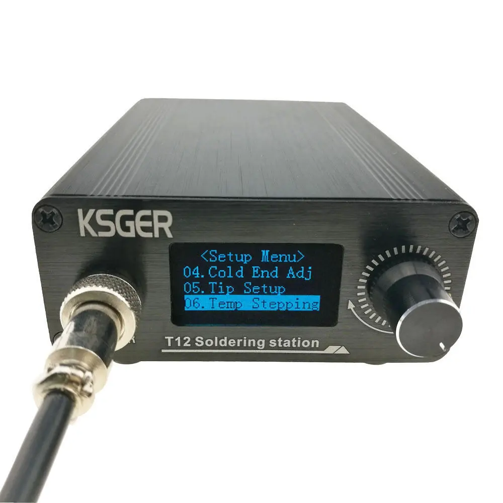 T12 Digital Soldering Station - V2.1S Temperature Controller with 907 Handle & Tips - Image 4